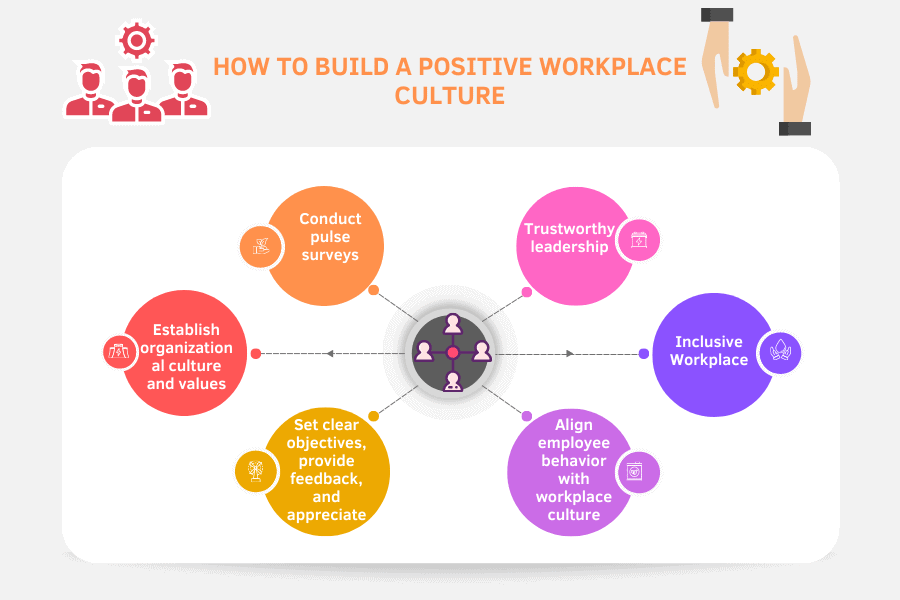 6 steps to build a positive workplace culture